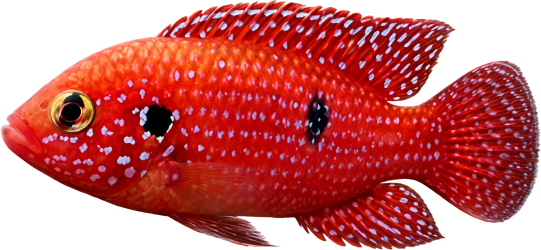 Jewel Cichlid, Hemichromis lifalili