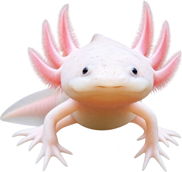 Ajolote Leucístico, Ambystoma mexicanum