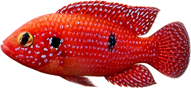 Jewel Cichlid, Hemichromis lifalili