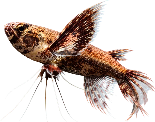 African Butterfly Fish, Pantodon buchholzi