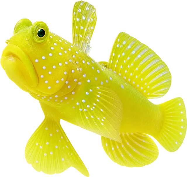 Yellow Watchman Goby, Cryptocentrus cinctus