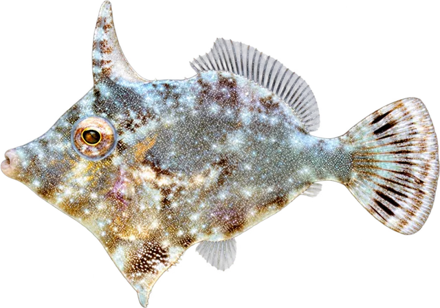 Aiptasia Eating Filefish, Acreichthys tomentosus